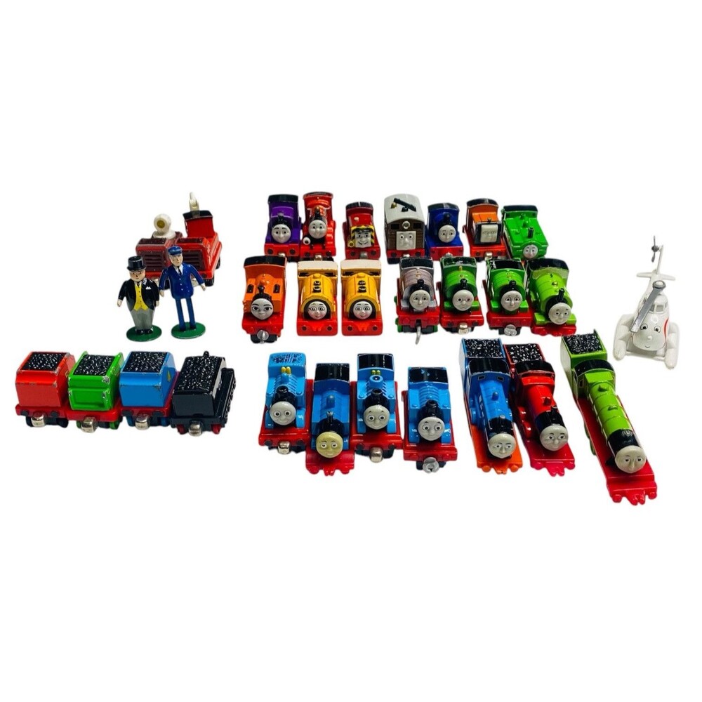 Thomas the Train & Friends Diecast Figures Tender, Helicopter, Sir Topham Hat